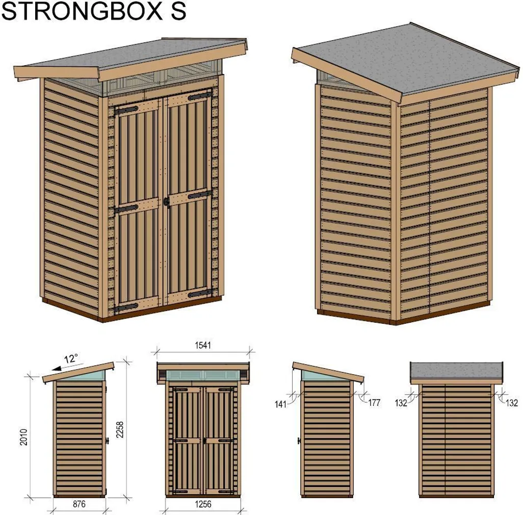 PUIDUST PANIPAIK UPYARD STRONGBOX S 127X87CM NATURAALNE