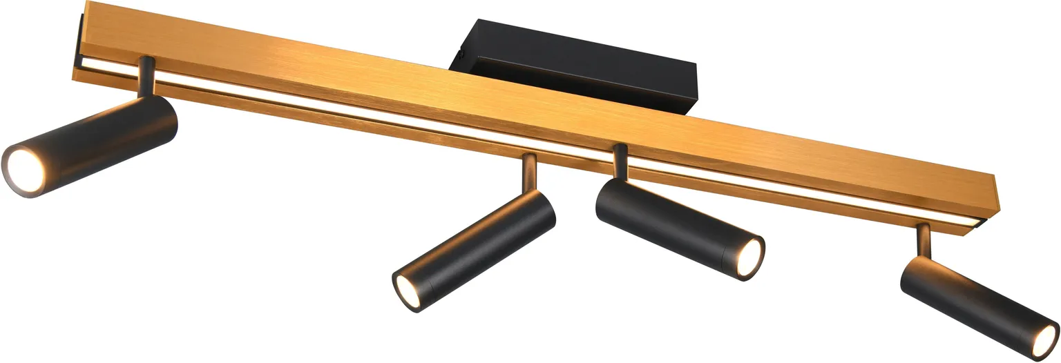 KOHTVALGUSTI TRIO ZENO LED 648310580 MUST/KULDNE