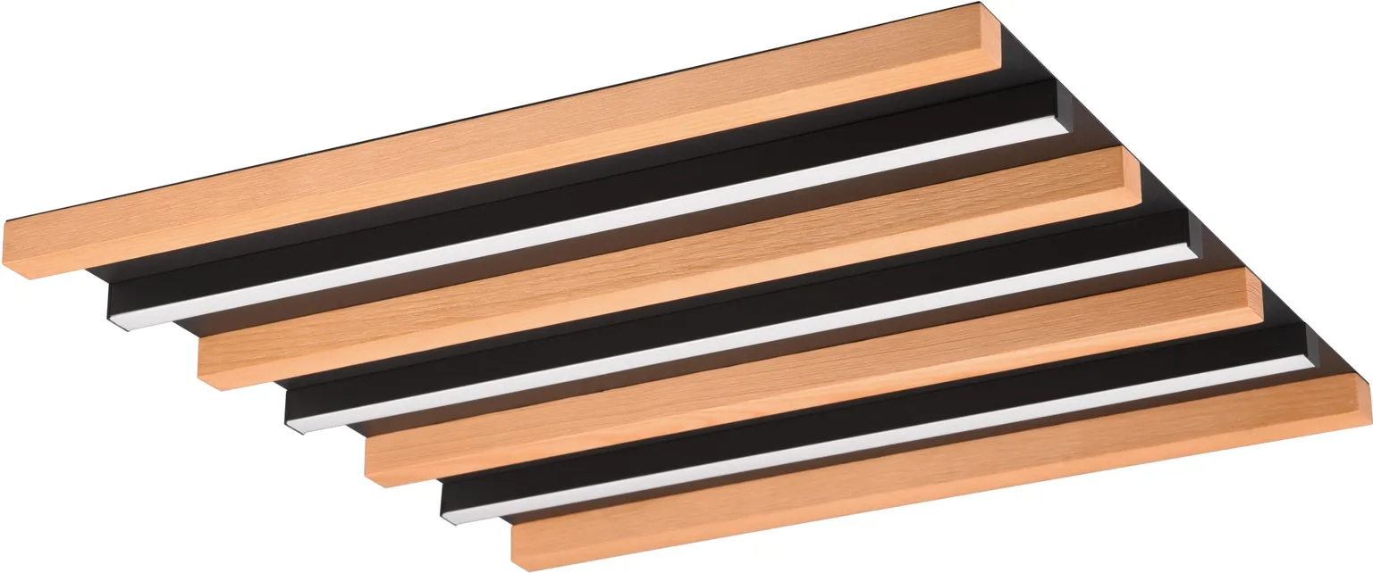 LAELAMP TRIO FONTANA LED 46CM 648914532 MUST/NATURAALNE PUIT