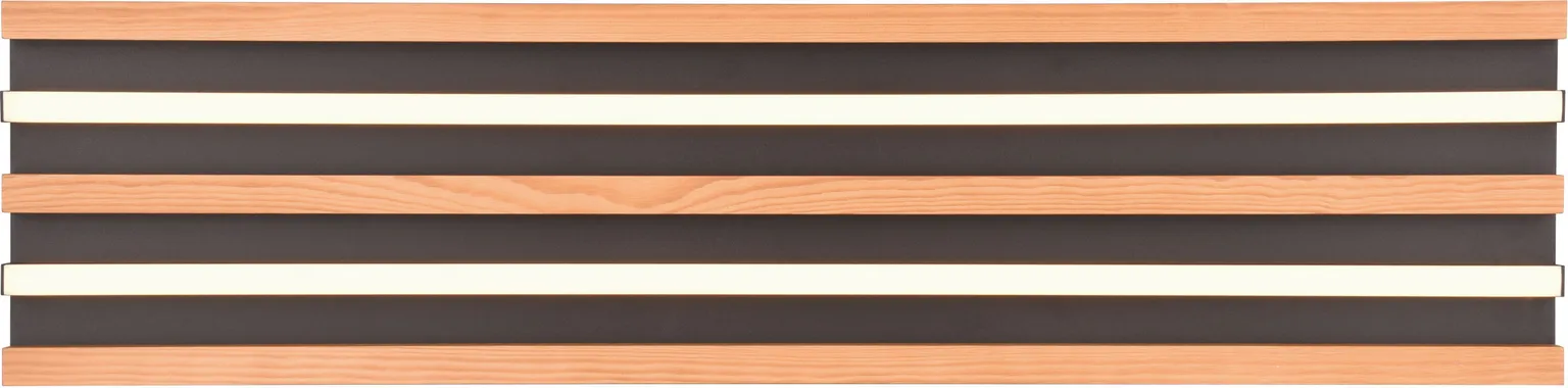 LAELAMP TRIO FONTANA LED 80CM 648917532 MUST/NATURAALNE PUIT