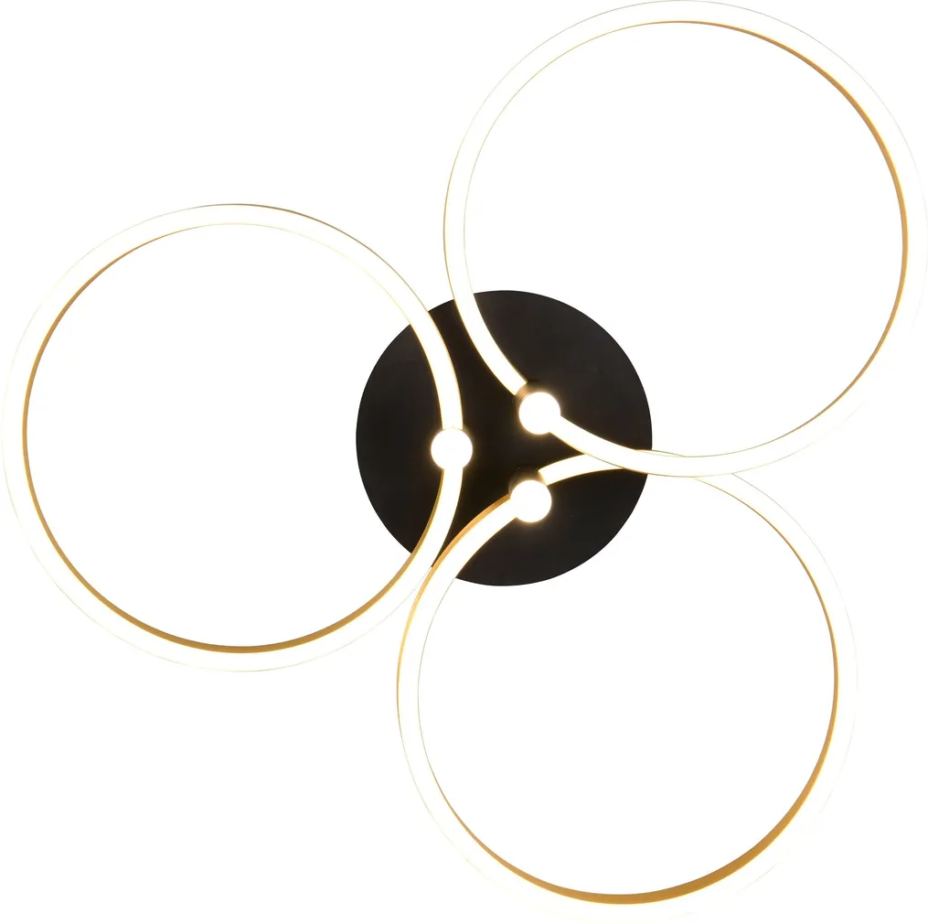 LAELAMP TRIO CARUSO LED 648110680 MATT MUST/KULDNE