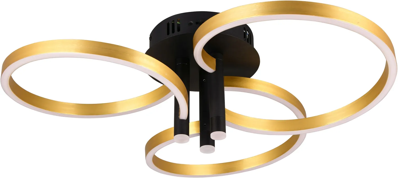 LAELAMP TRIO CARUSO LED 648110680 MATT MUST/KULDNE