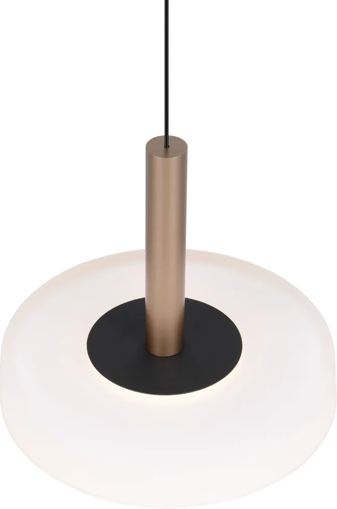 RIPPVALGUSTI TRIO CELESTE LED 354910165 MATT MUST/VALGE/PRUUN