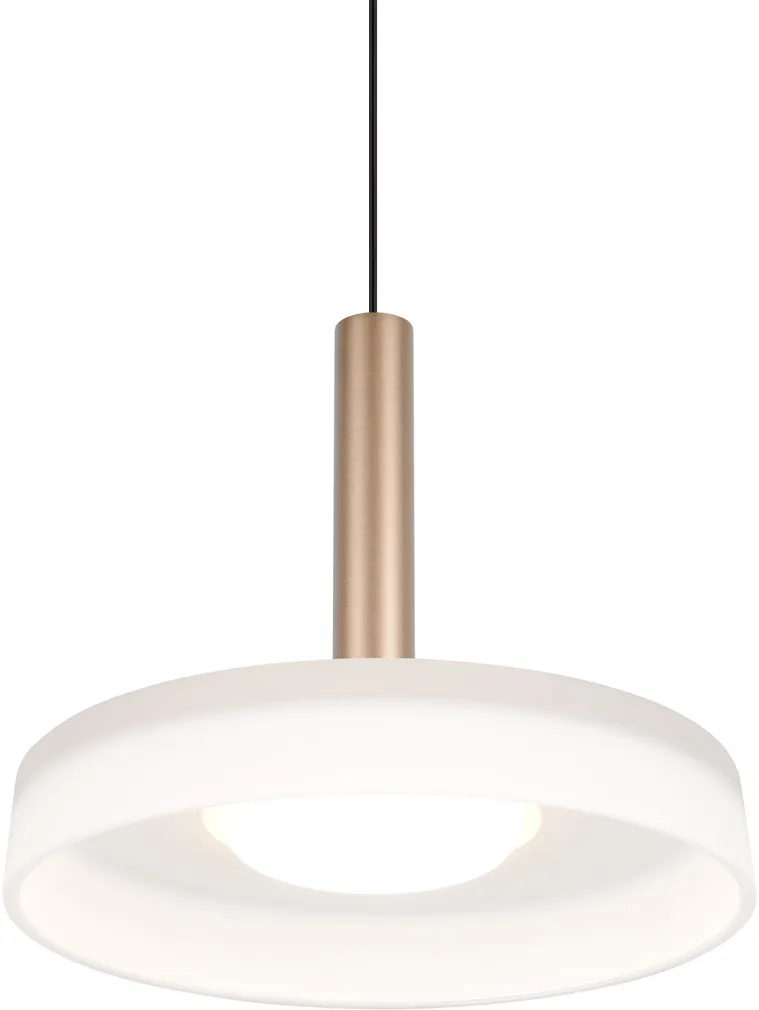 RIPPVALGUSTI TRIO CELESTE LED 354910165 MATT MUST/VALGE/PRUUN