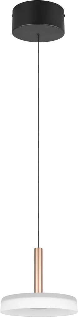 RIPPVALGUSTI TRIO CELESTE LED 354910165 MATT MUST/VALGE/PRUUN