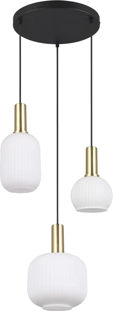 RIPPVALGUSTI TRIO DIVA LED E27 319830308 MATT MESSING/VALGE