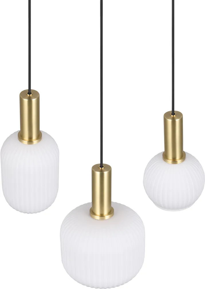 RIPPVALGUSTI TRIO DIVA LED E27 319830308 MATT MESSING/VALGE