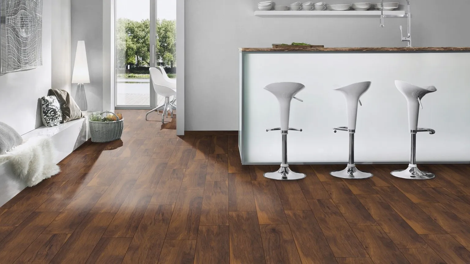 LAMINAATPARKETT KRONOFLOORING ATLANTIC10 HICKORY RED RIV.MORE 1-LIPP