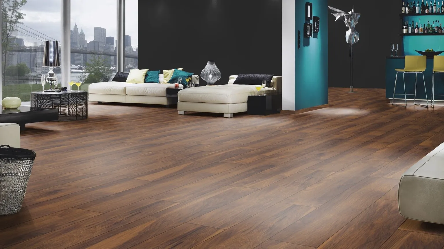 LAMINAATPARKETT KRONOFLOORING ATLANTIC10 HICKORY RED RIV.MORE 1-LIPP