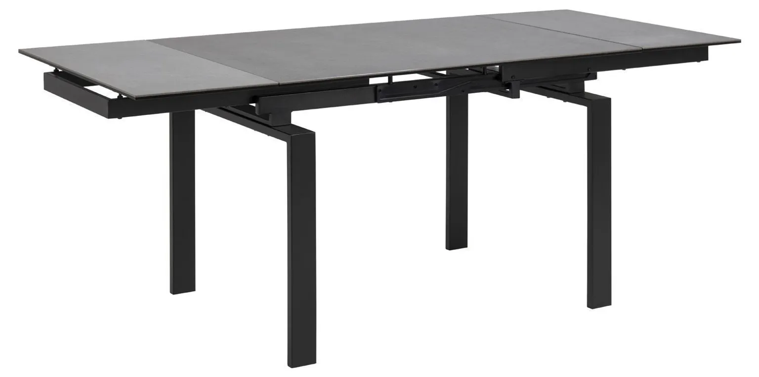 SÖÖGILAUD HUDDERSFIELD 120/200X85XH76CM, MUST