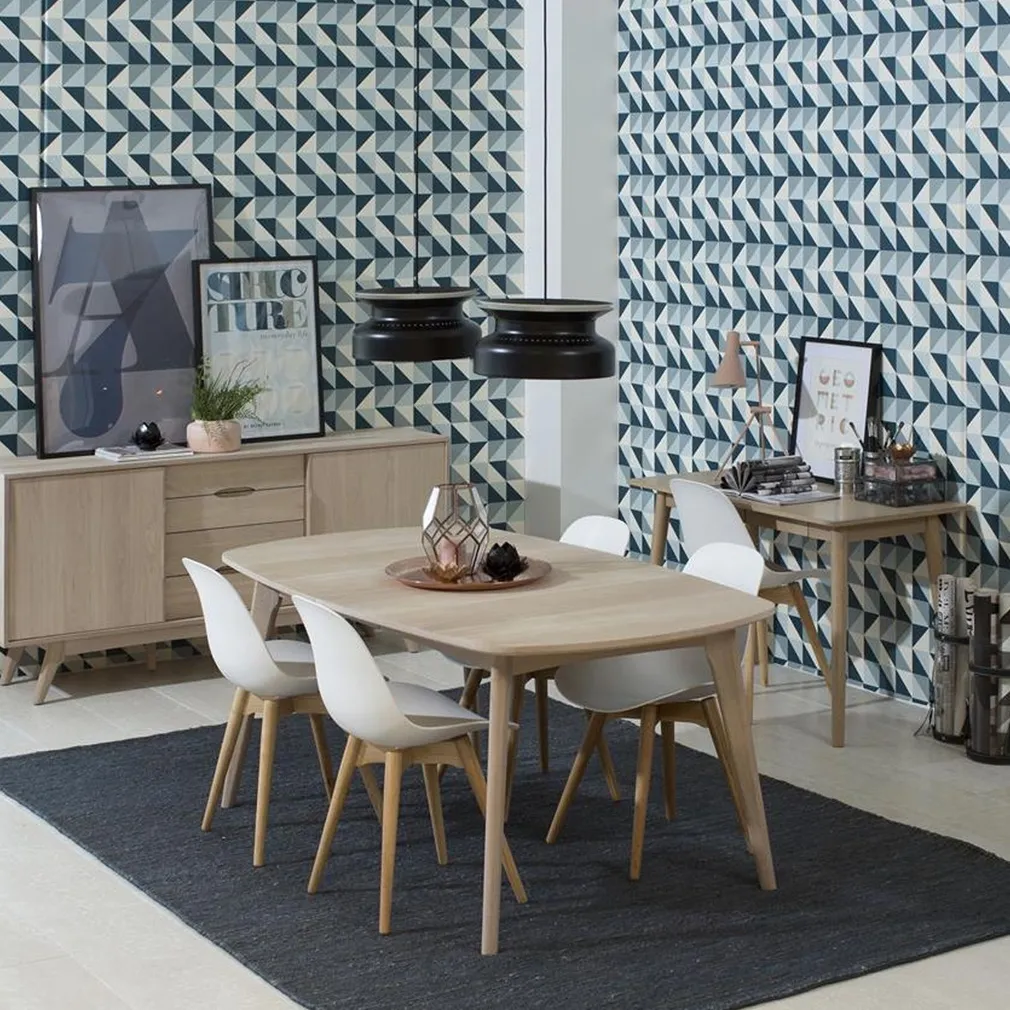 SÖÖGILAUD MARTE 180X102XH76CM, HELE TAMM