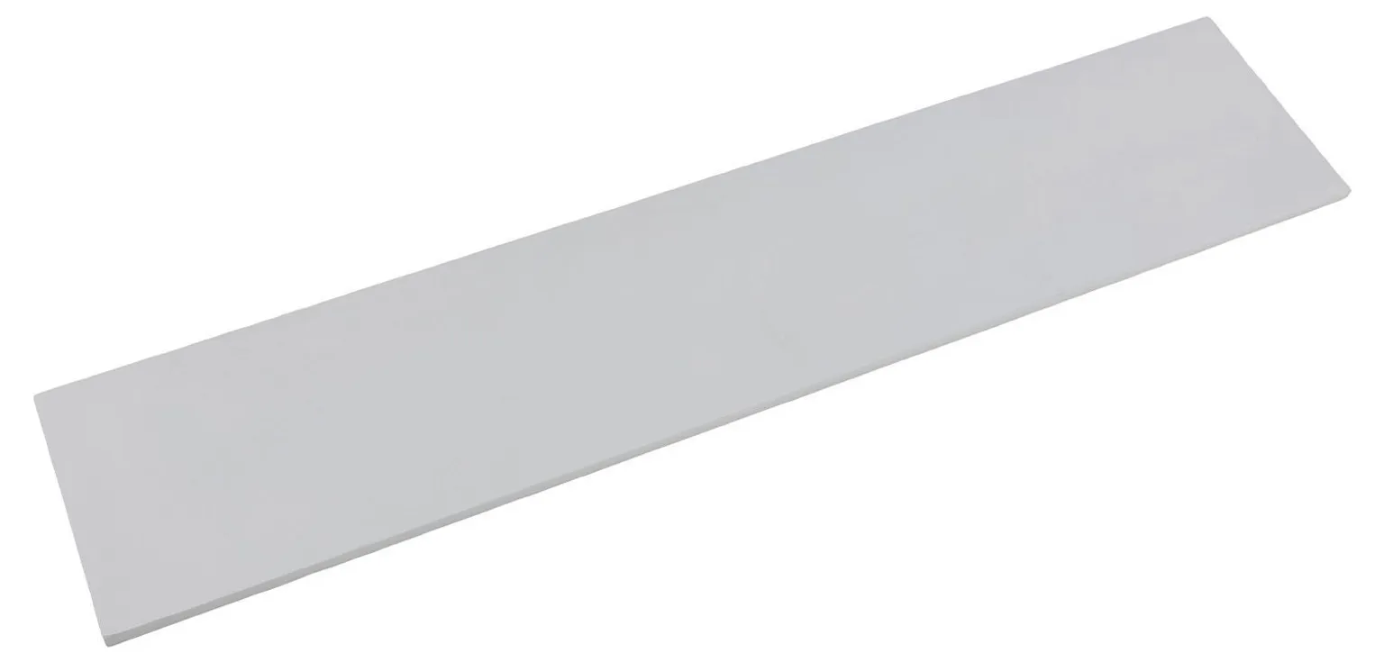 SEINARIIUL BELFAST 120X25XH1,5CM, VALGE