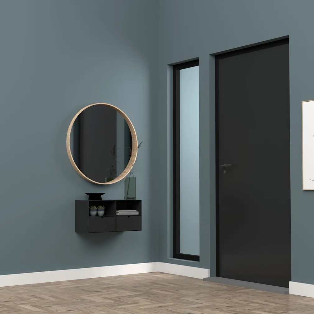 ÖÖKAPP JOLIET 30X25XH30CM, MUST