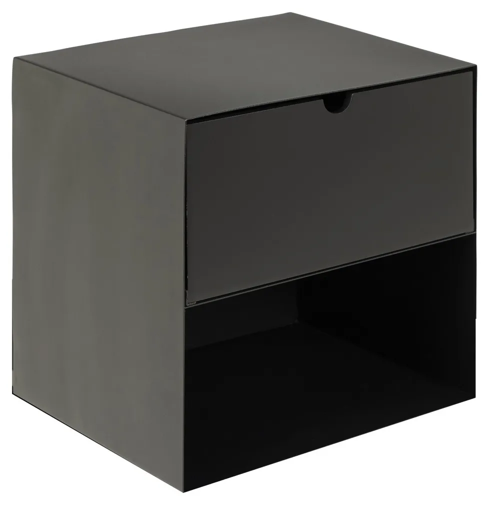 ÖÖKAPP JOLIET 30X25XH30CM, MUST