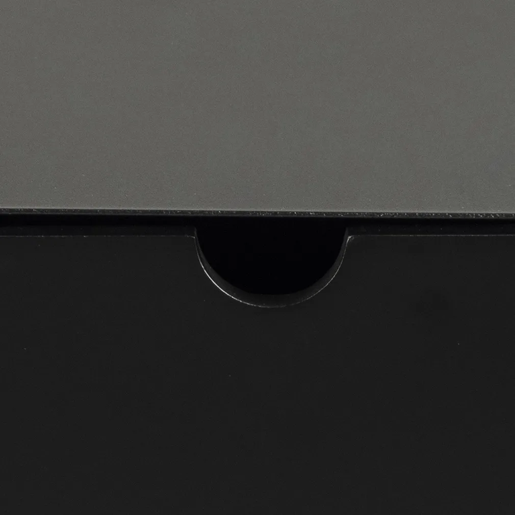 ÖÖKAPP JOLIET 30X25XH30CM, MUST