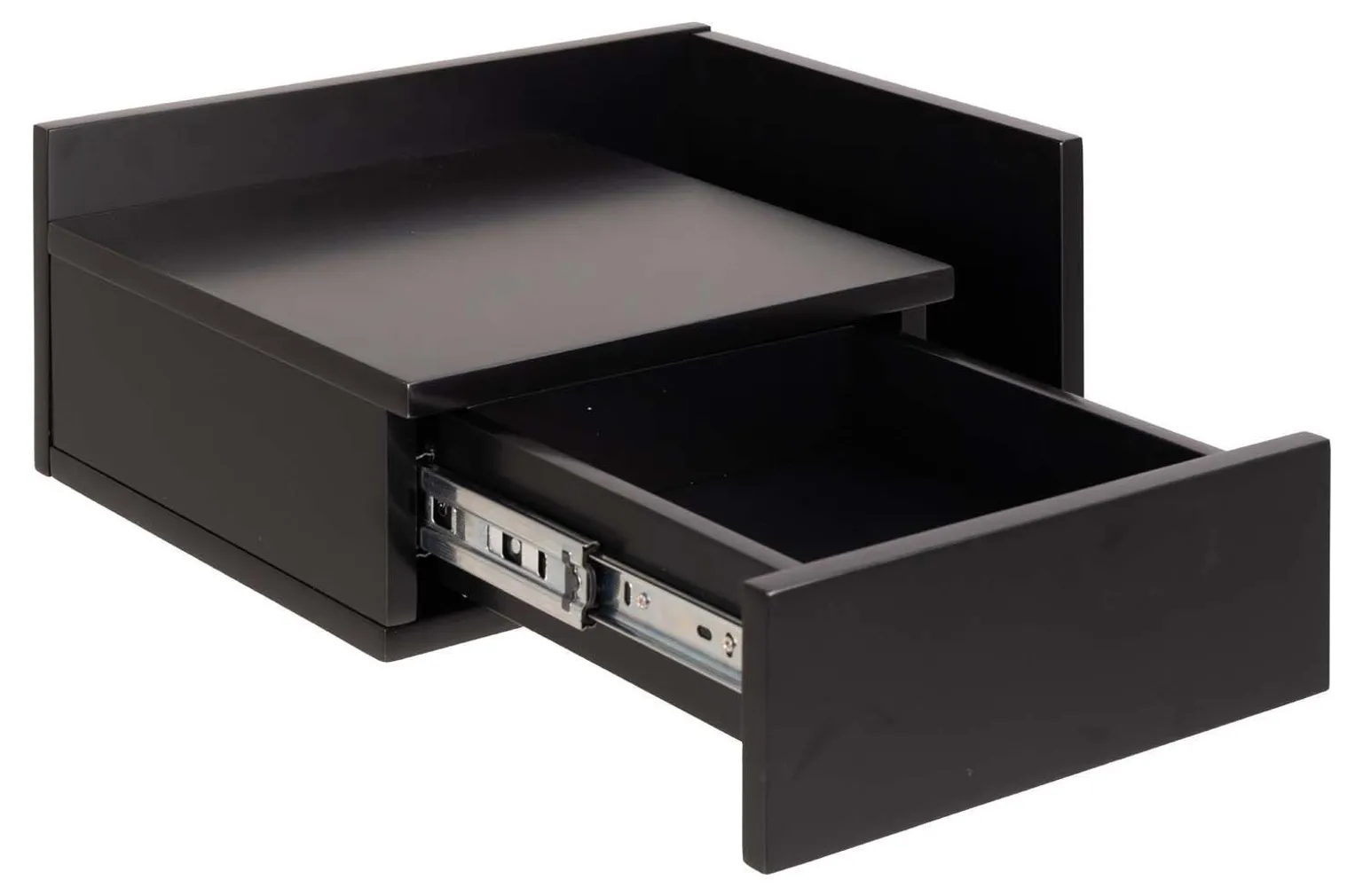 ÖÖKAPP ASHLAN 40X32XH16,5CM, MUST