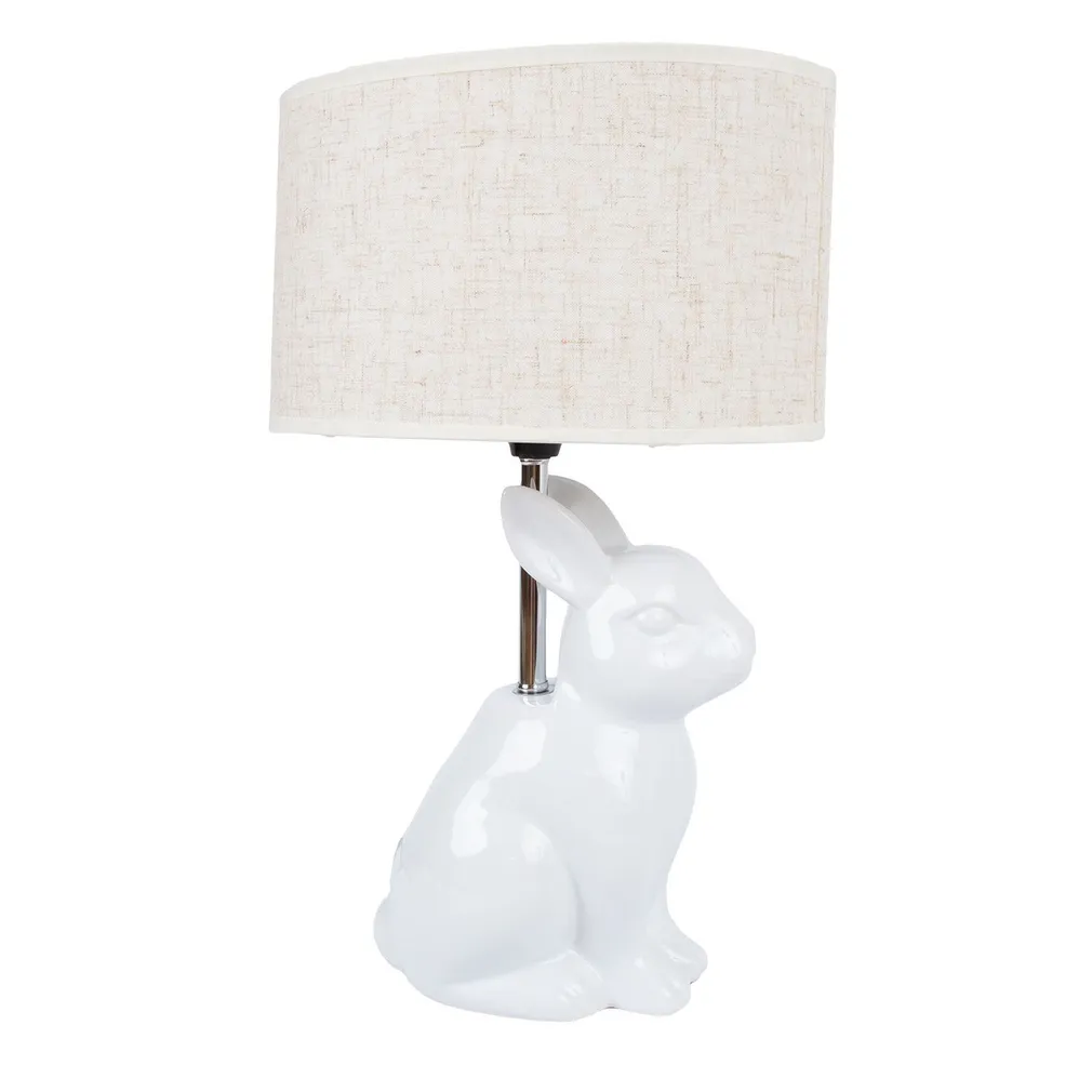LAUALAMP WHITE RABBIT H38,5CM, VALGE