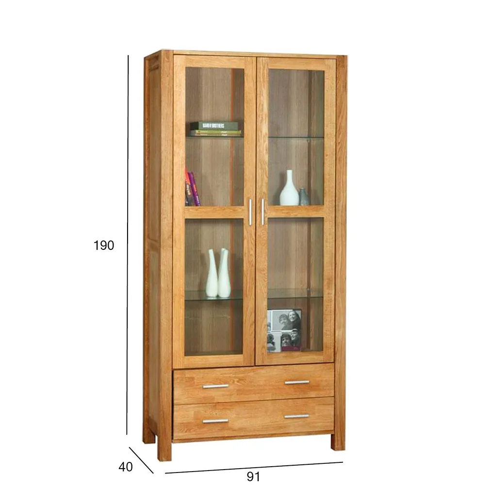 VITRIINKAPP CHICAGO NEW 91X40XH190CM, TAMM