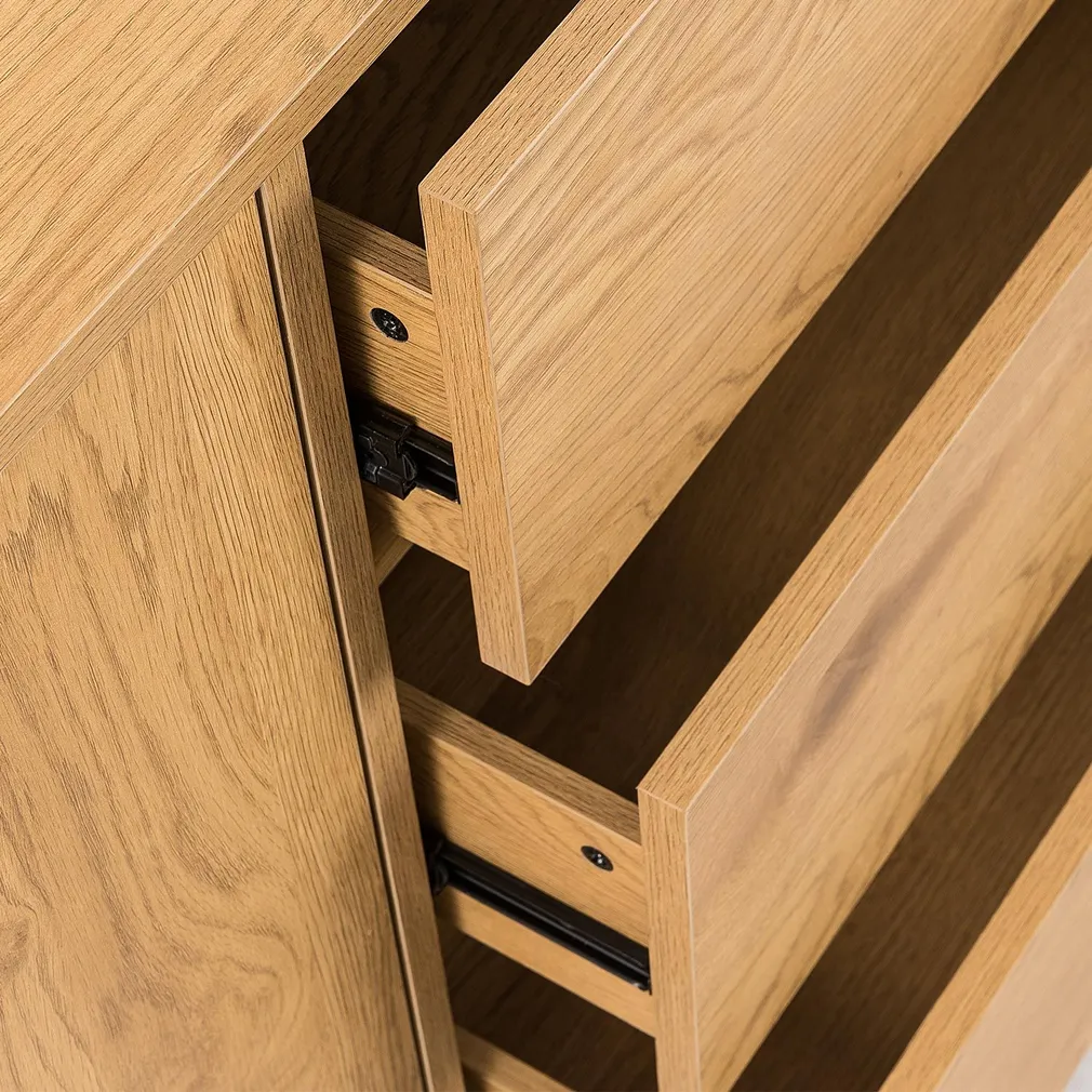 KUMMUT SACHA 160X40XH74CM, TAMMEDEKOORIGA MELAMIIN