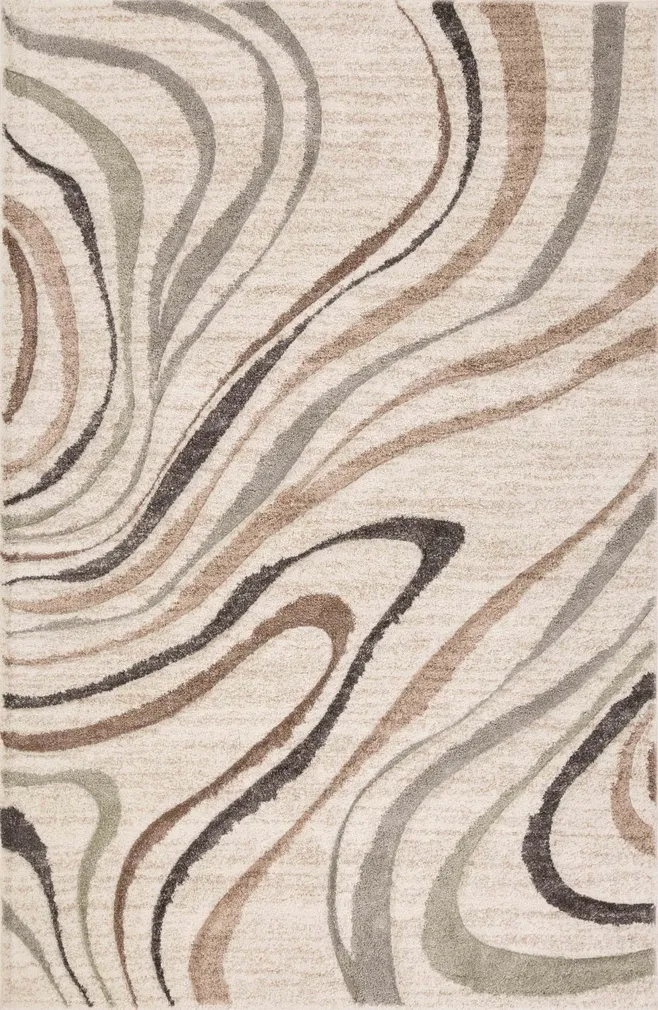 VAIP CASTRO-2, 100X150CM, BEEŽ/PRUUN