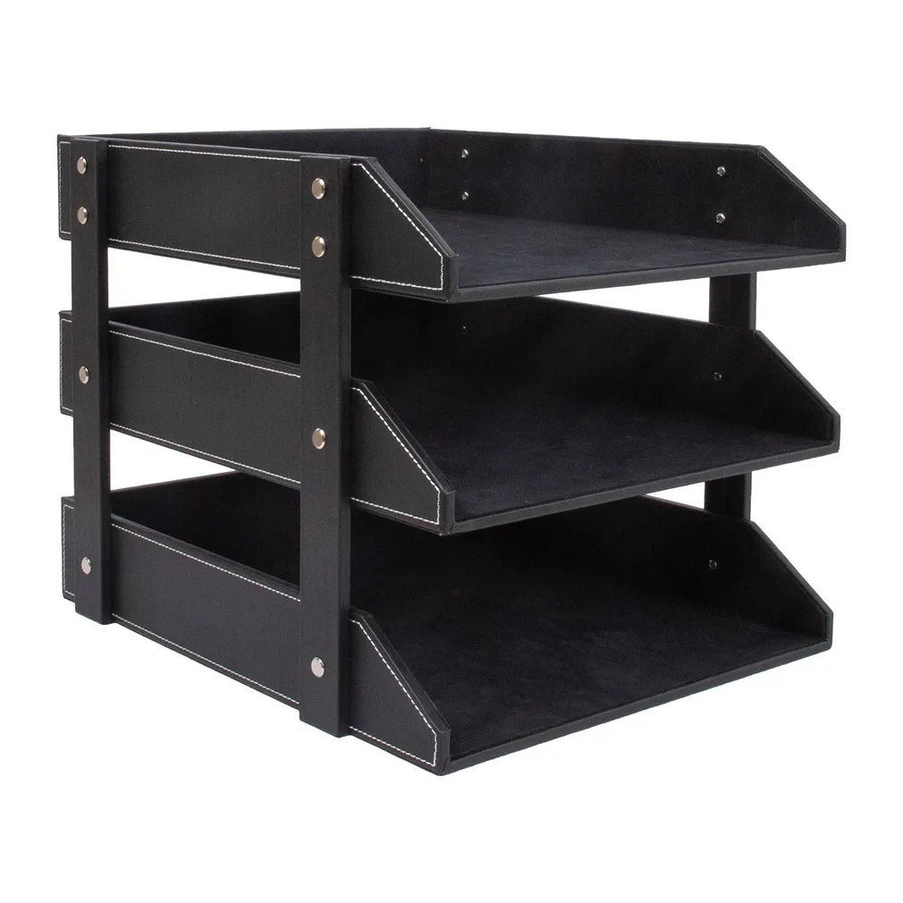 DOKUMENDIRIIUL WALTER 28X35XH27CM, MUST