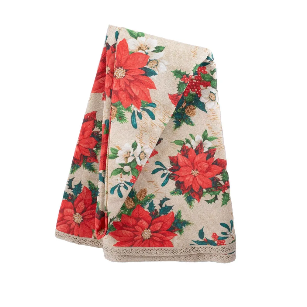 LAUDLINA WINTER FLOWERS D170CM, JÕULUTÄHT