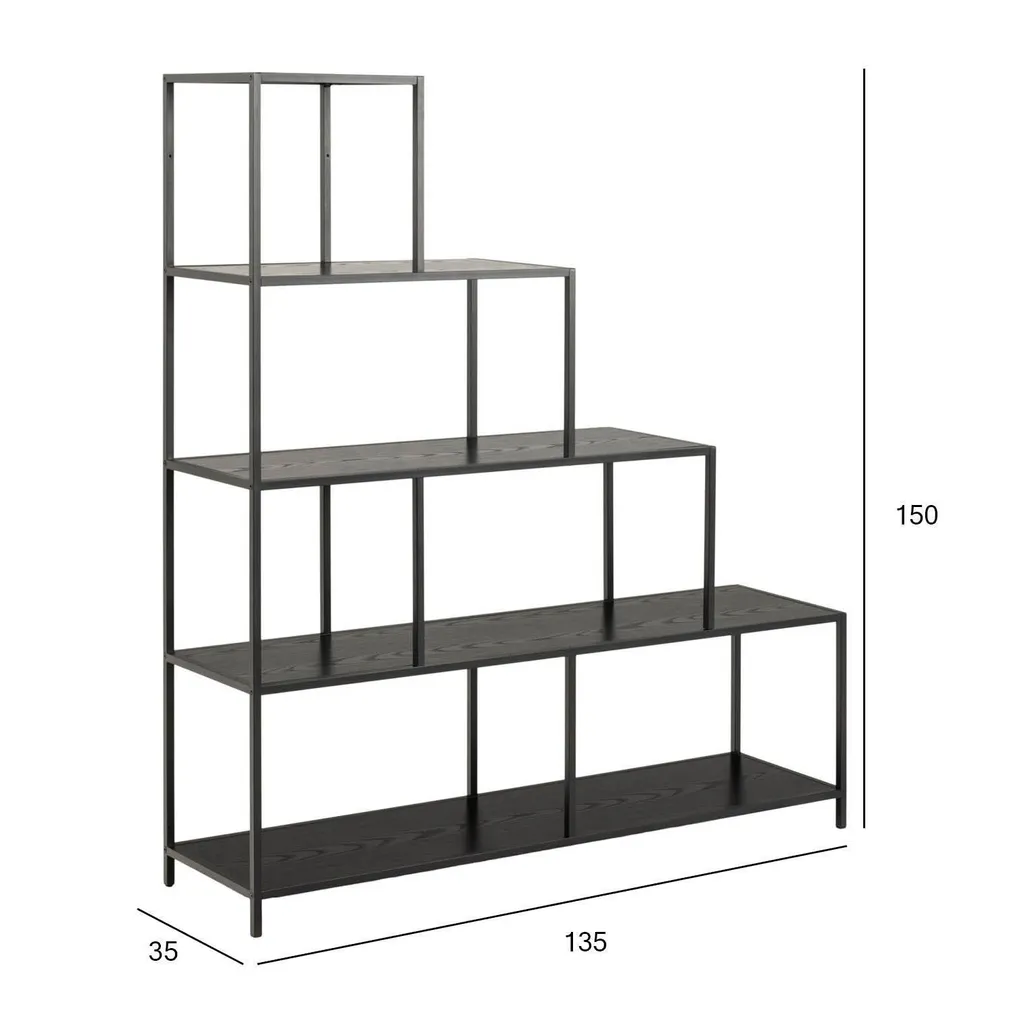 RIIUL SEAFORD 135X35XH150CM, MUST