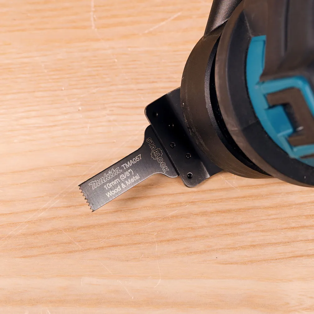 SAETERA MAKITA 10MM MULTITOOL TMA057 BIM STARLOCK, PUIT/METALL