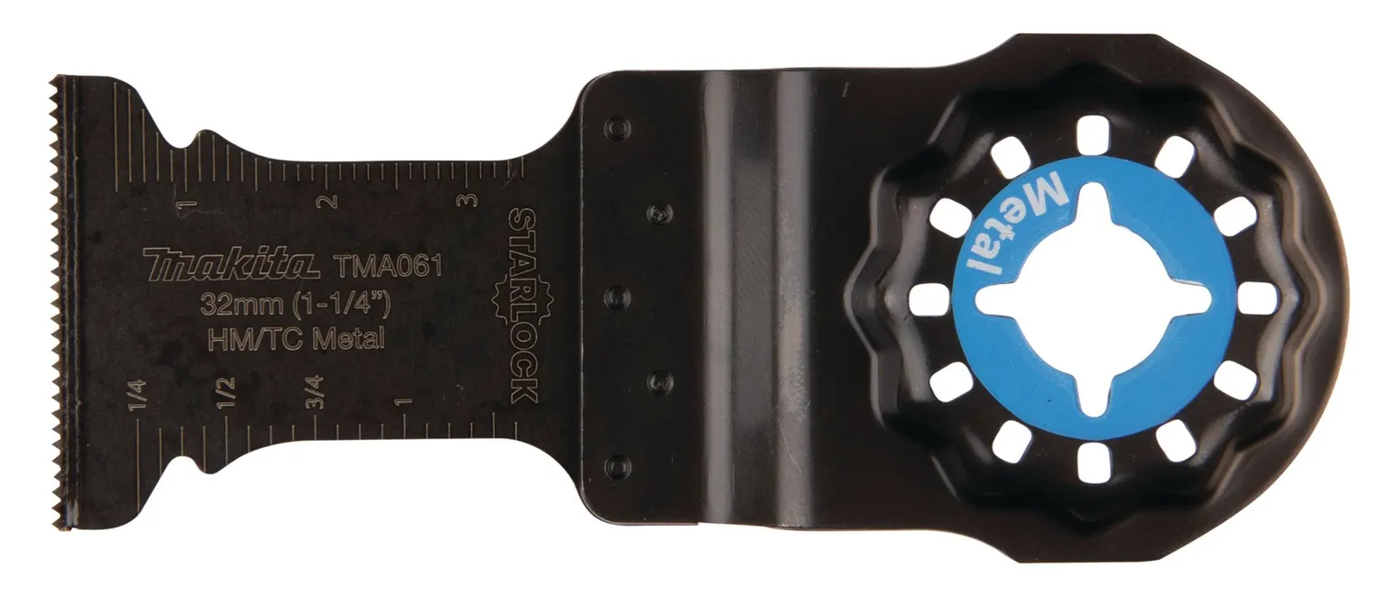 SAETERA MAKITA 32MM MULTITOOL TMA061 HM STARLOCK, METALL
