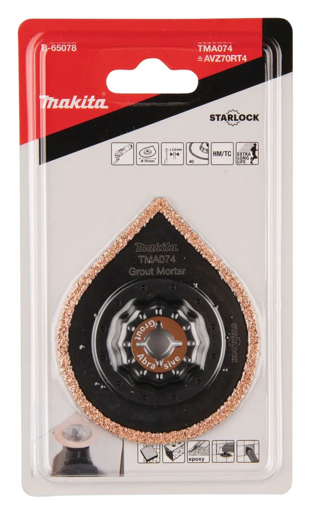 PROFIILSAAGMIS-EEMALDUSTERA MAKITA MULTITOOL TMA074 HM STARLOCK