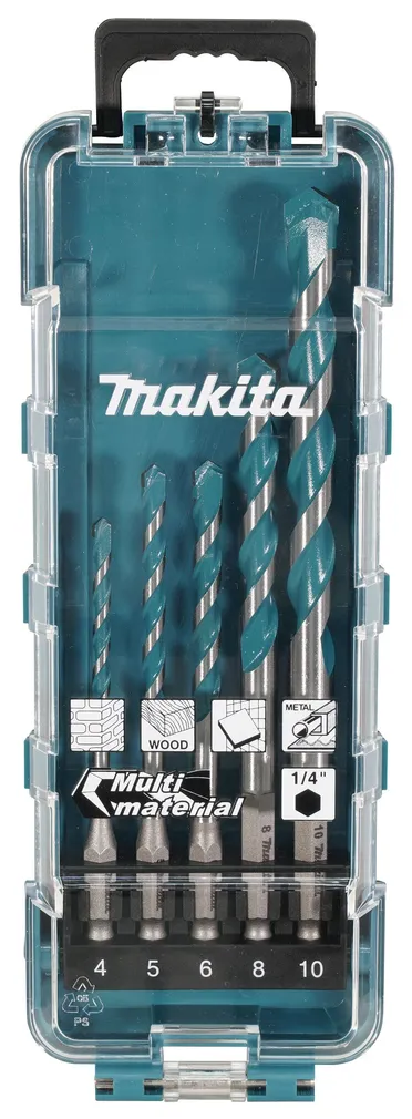 UNIVERSAALPUURIDE KOMPLEKT MAKITA E-16732 5-OSALINE