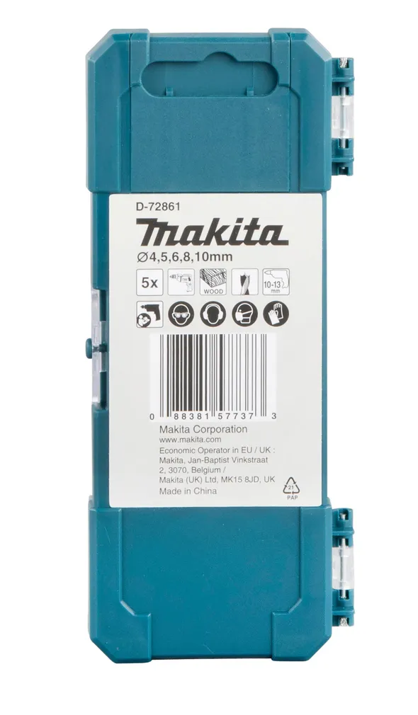 PUIDUPUURIDE KOMPLEKT MAKITA D-72861 5-OSALINE