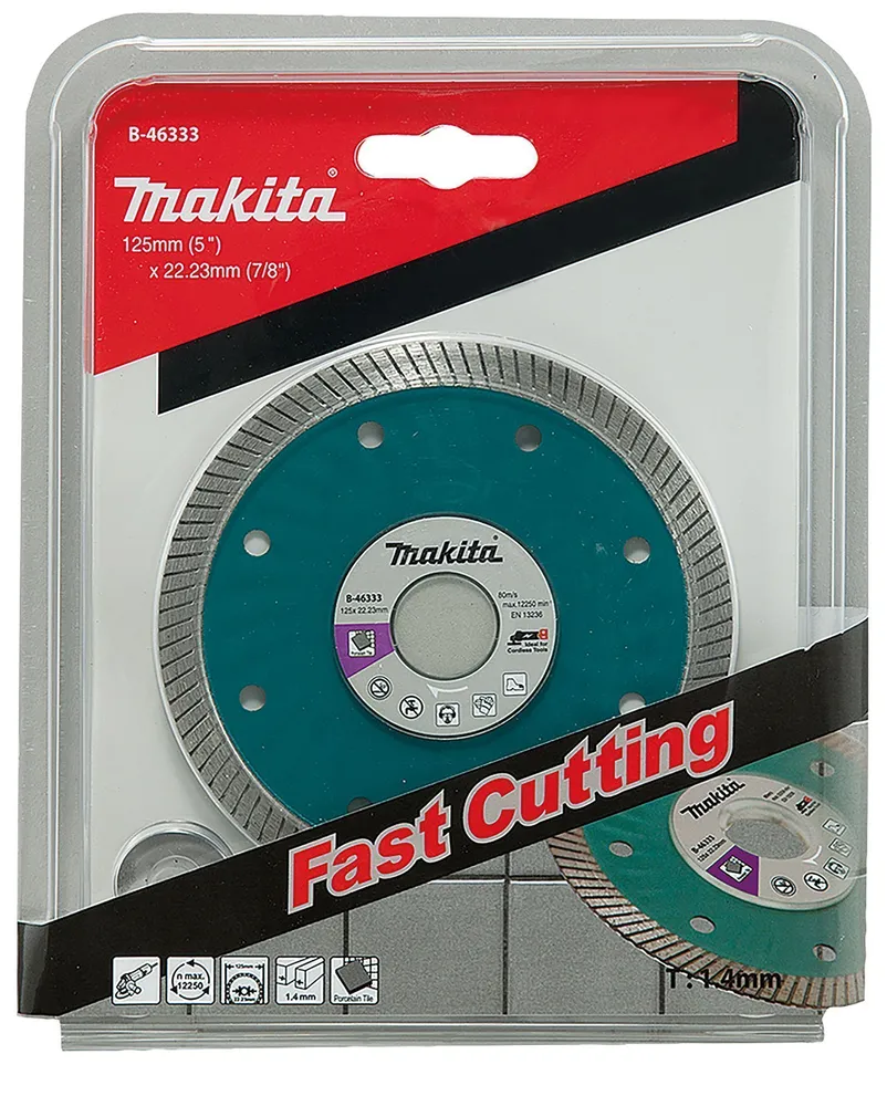TEEMANTKETAS MAKITA 125X1,4MM B-46333