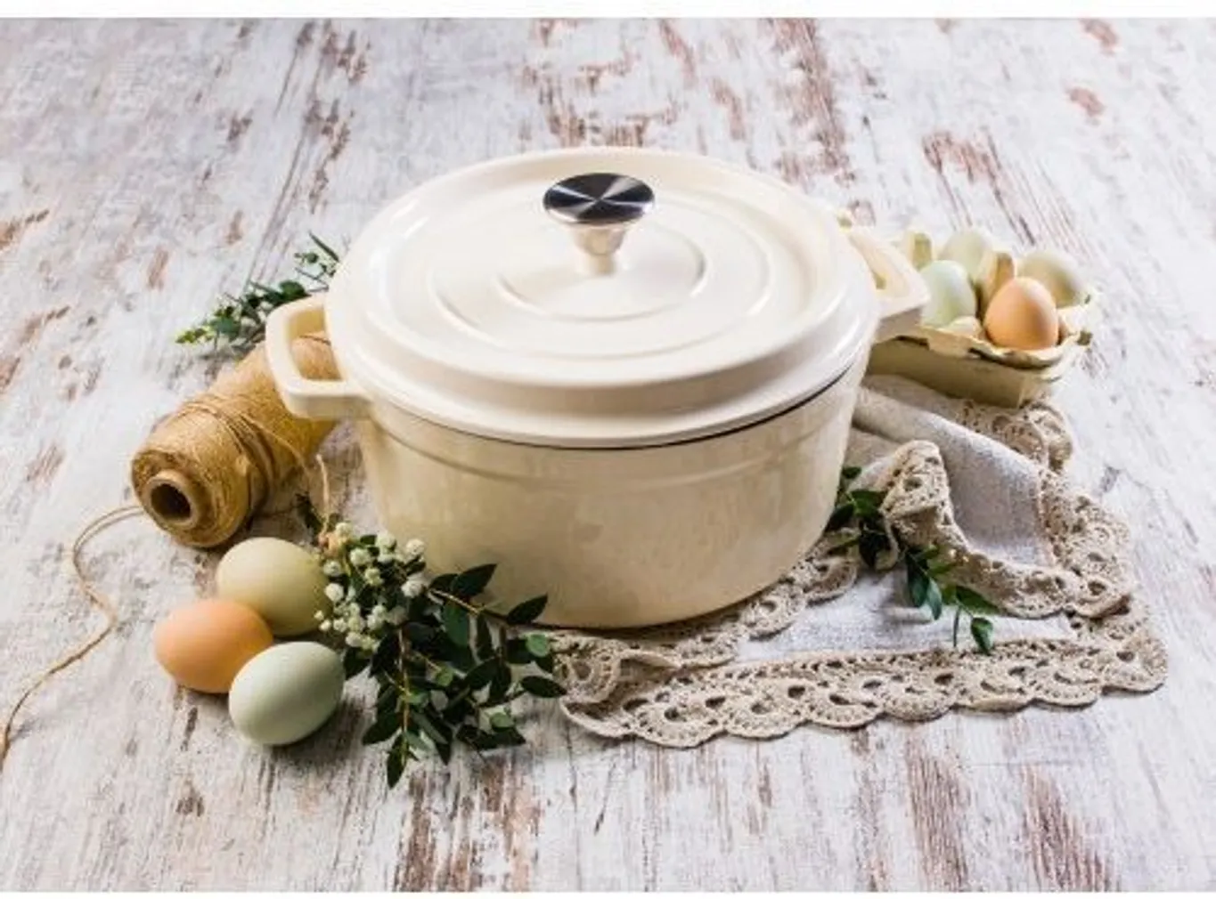 MALMIST AHJUPOTT GRAND FEU EMAILITUD KAANEGA 3,5L VALGE