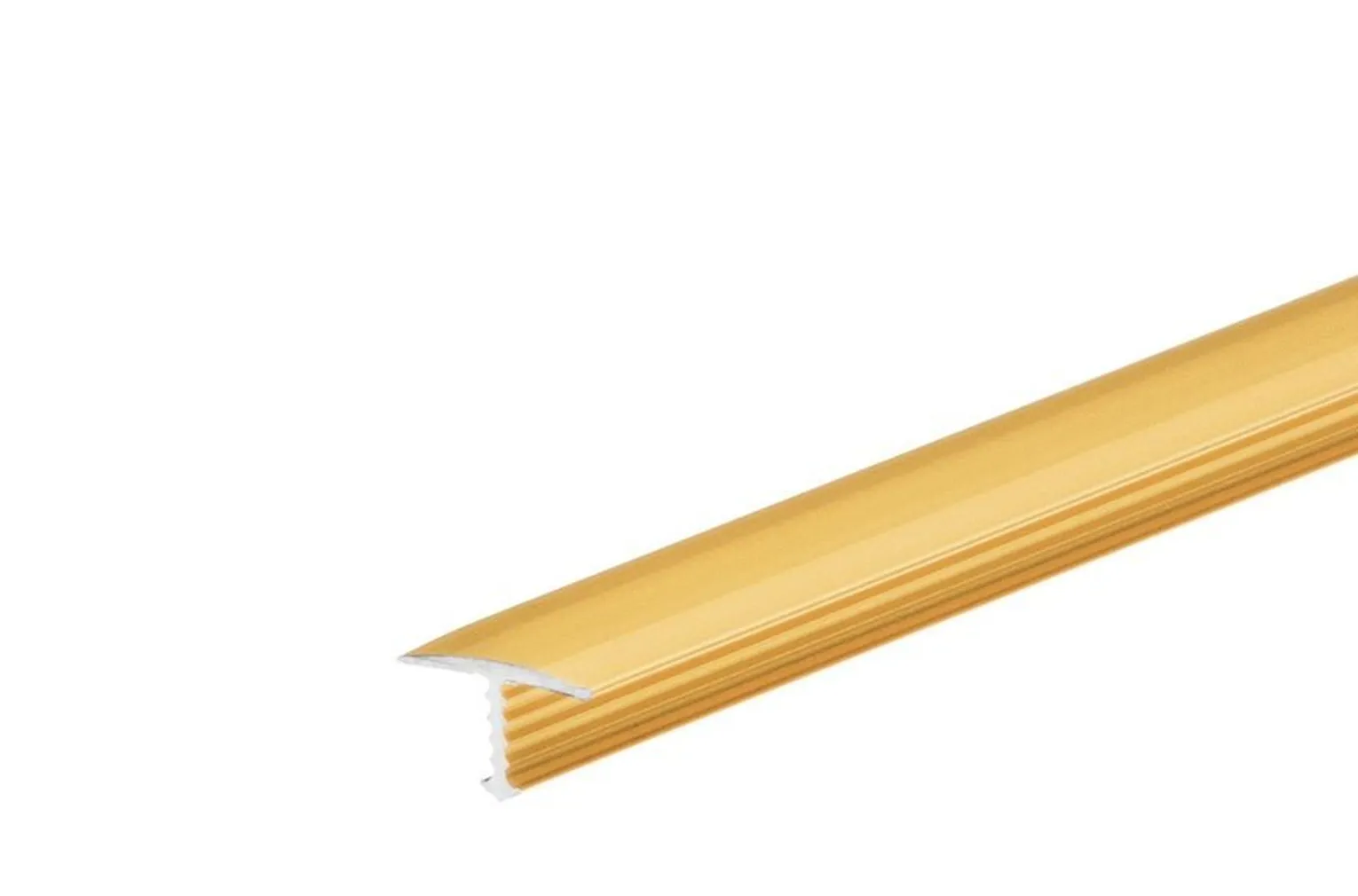 ÜHENDUSLIIST CEZAR T-PROFIIL ALUMIINIUM 13X10X1000MM KULDNE