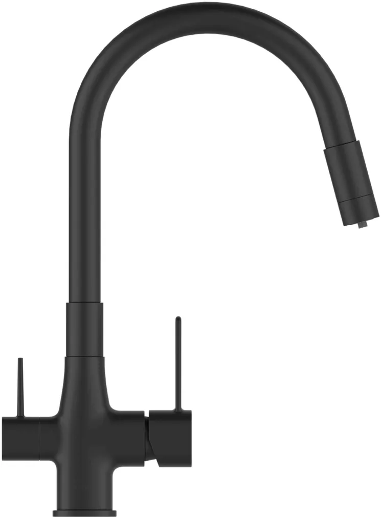 KÖÖGISEGISTI INVENA MAGIC FILTRISÜSTEEMIGA MUST