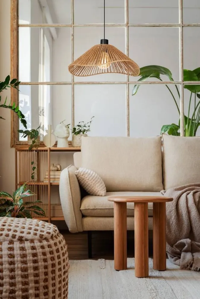 RIPPVALGUSTI EGLO LAVISTER E27 1X40W MUST/NATUR.