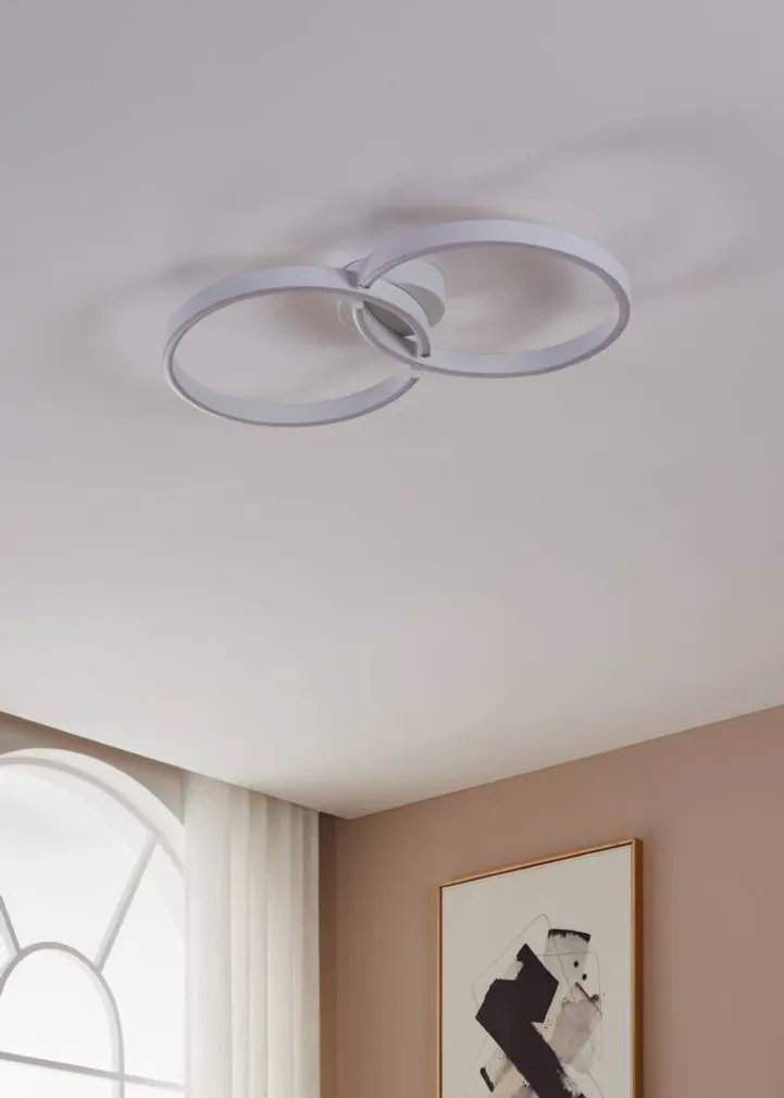 LAEVALGUSTI EGLO AMANDOLO LED-CCT/RGB VALGE