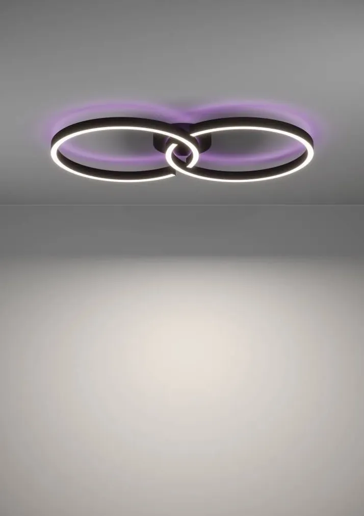 LAEVALGUSTI EGLO AMANDOLO LED-CCT/RGB MUST