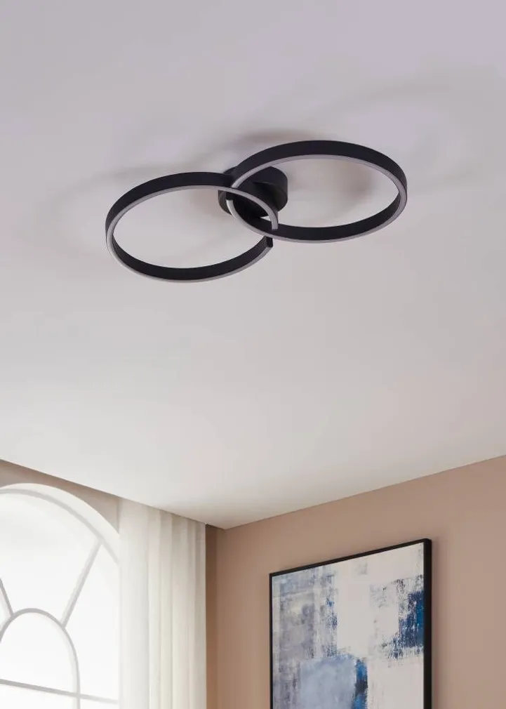 LAEVALGUSTI EGLO AMANDOLO LED-CCT/RGB MUST