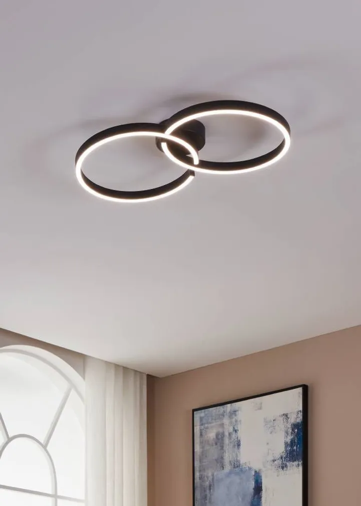 LAEVALGUSTI EGLO AMANDOLO LED-CCT/RGB MUST