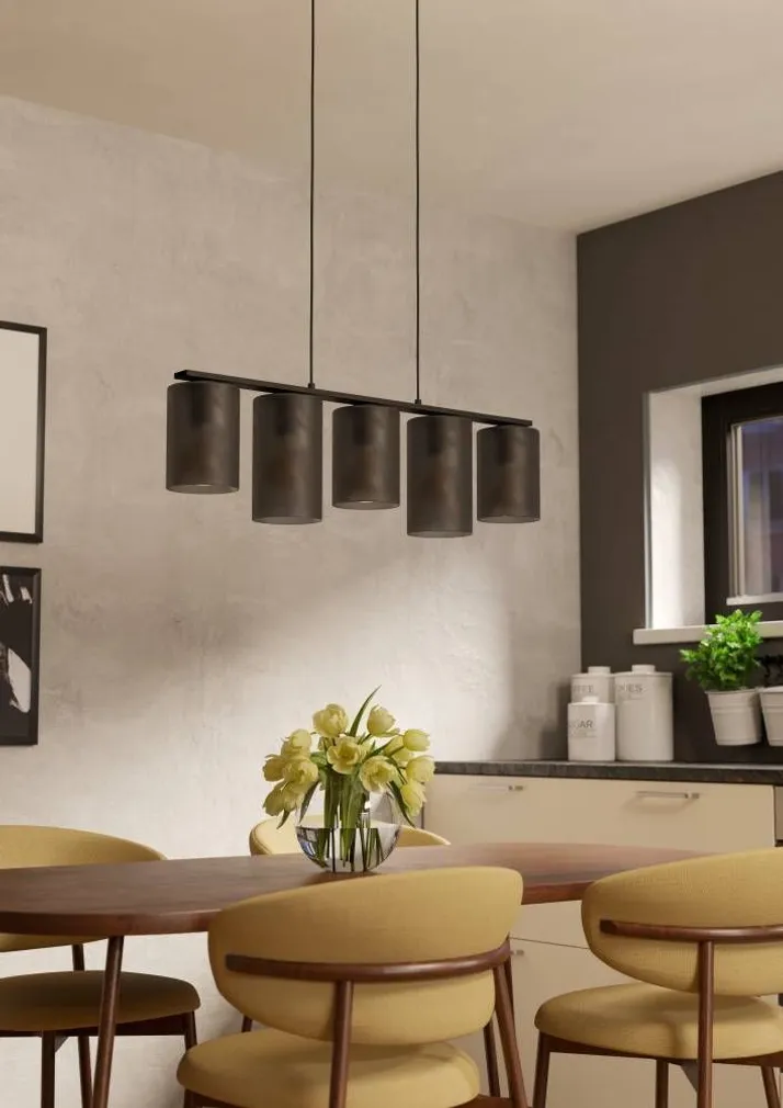 RIPPVALGUSTI EGLO COLOMERA E27 5X40W MUST/HALL