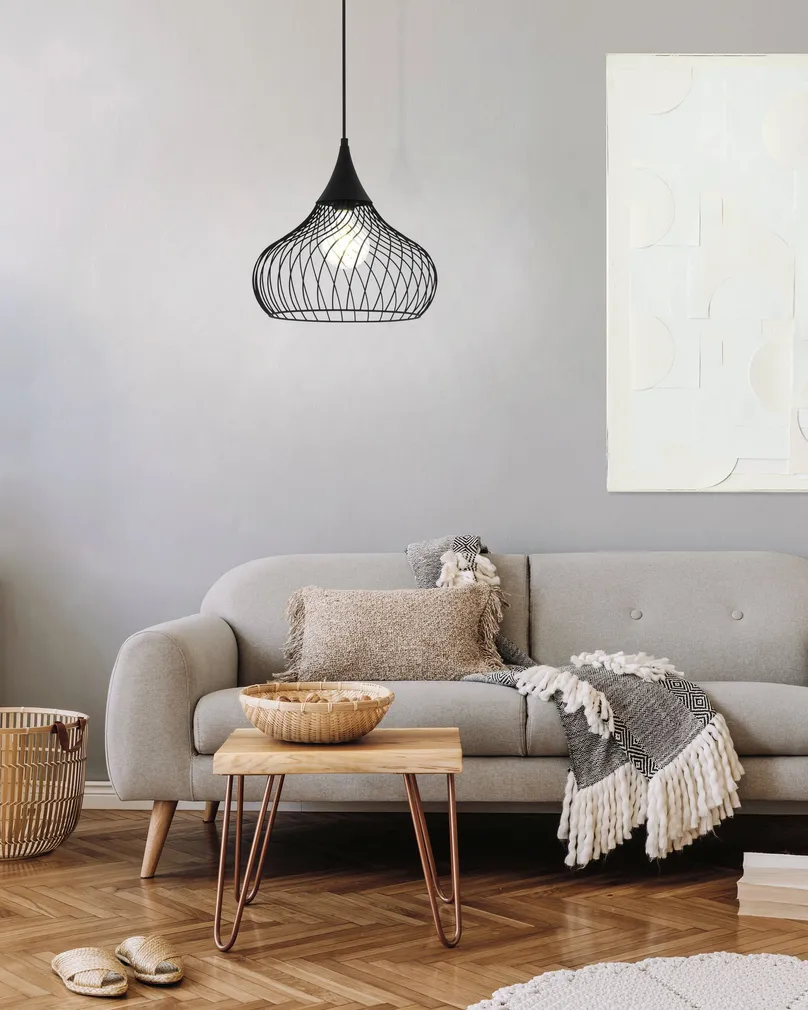 RIPPVALGUSTI EGLO STAVERTON E27 1X60W MUST