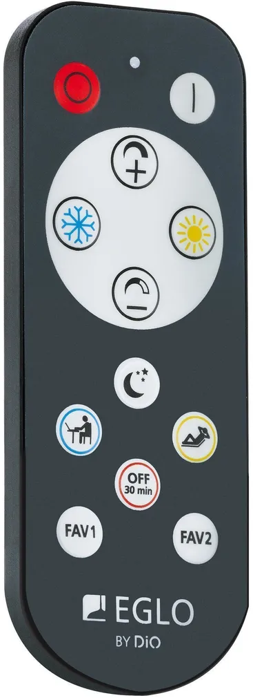 LAEVALGUSTI EGLO PADULARI LED-CCT VALGE/MUST