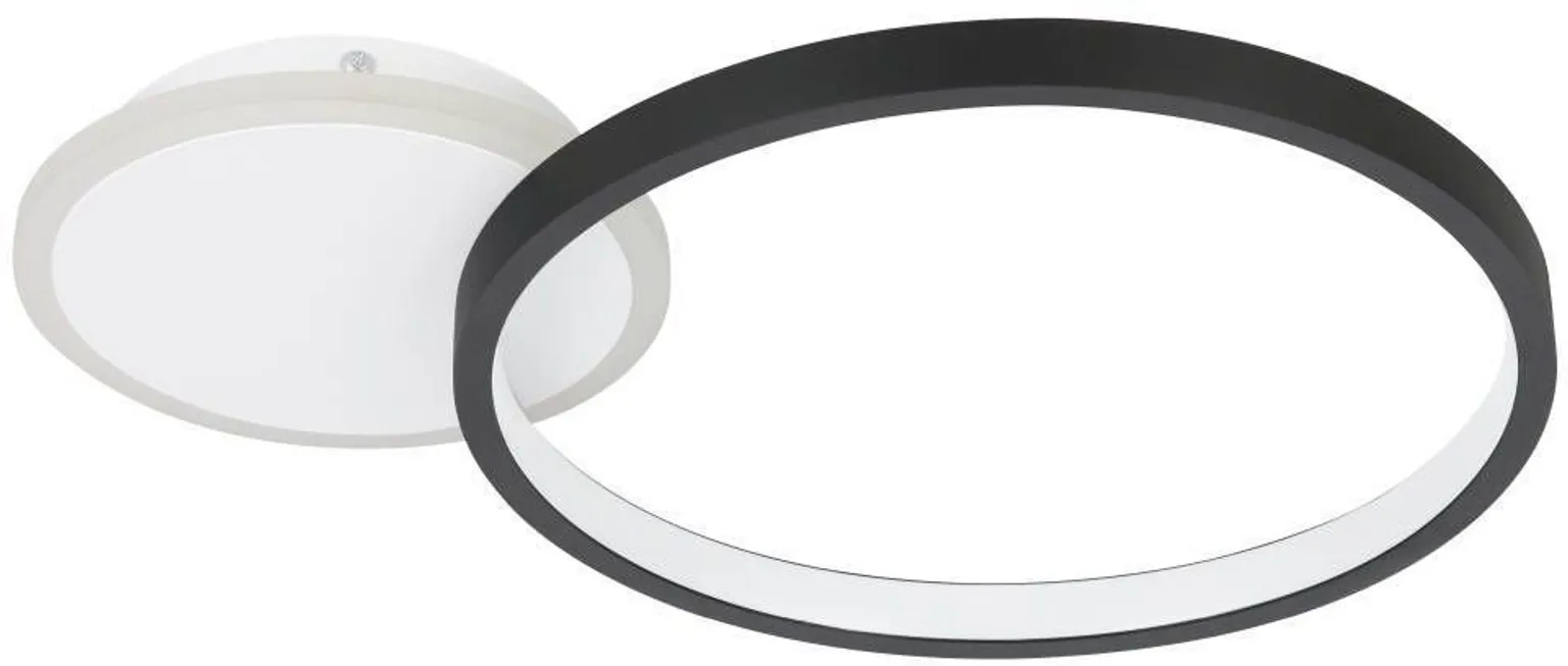 LAEVALGUSTI EGLO GAFARES LED-CCT VALGE/MUST