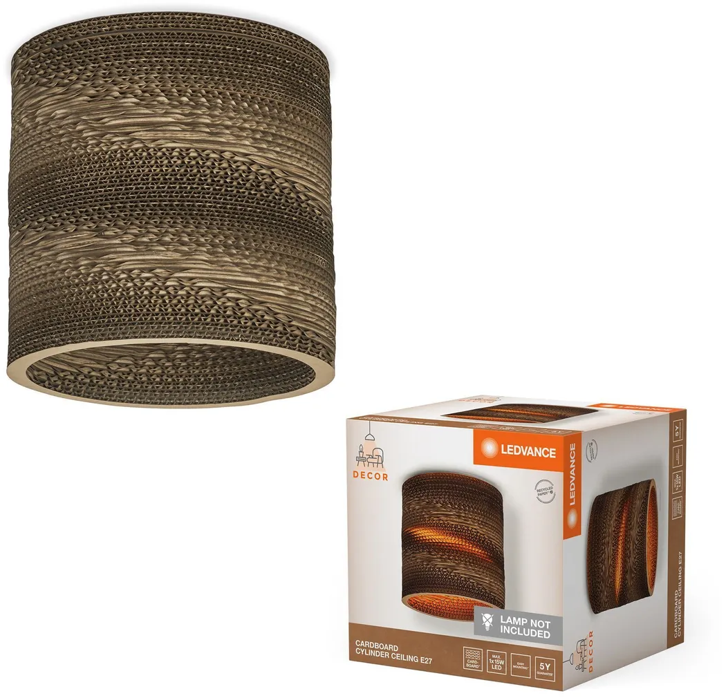LAEVALGUSTI LEDVANCE CYLINDER E27 PRUUN
