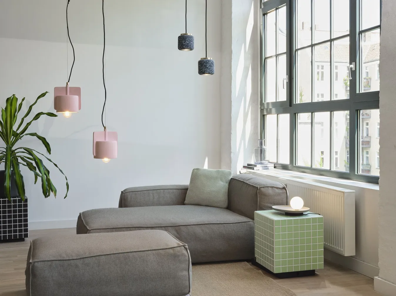 RIPPVALGUSTI LEDVANCE TERAZZO BALL 1XGU10 SININE