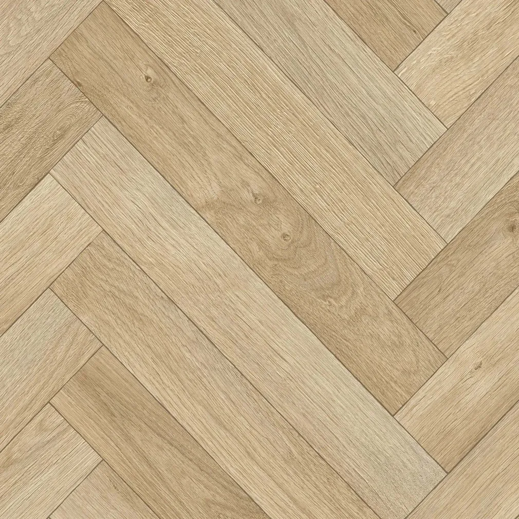 PVC KATE 2M TEXTILE 200 HERRINGBONE OAK 635