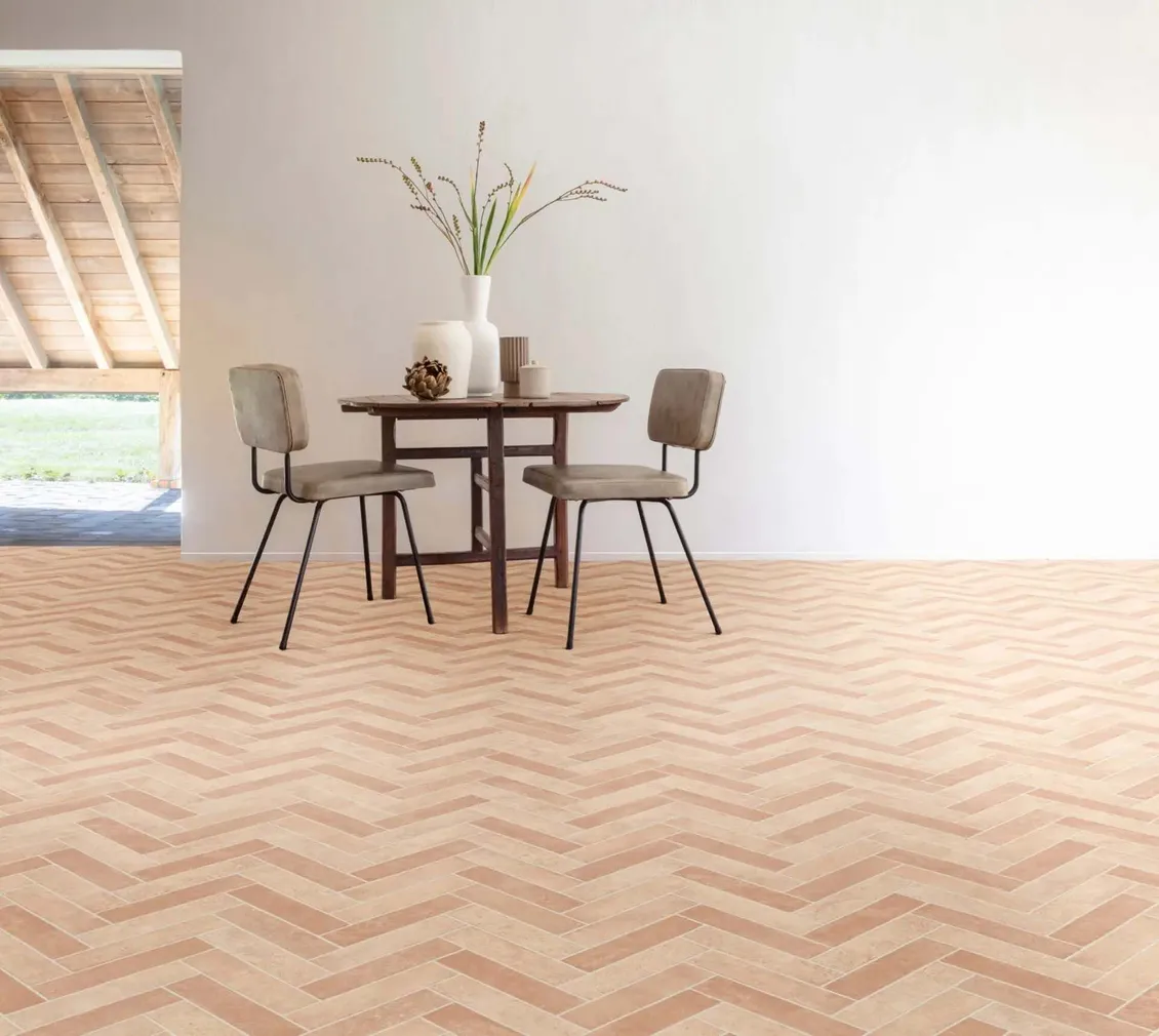 PVC KATE 2M PRIMO 280 PORTLAND HERRINGBONE BEIGE 315