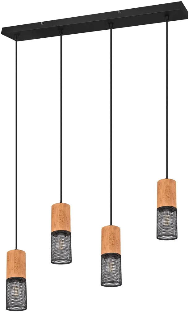 RIPPVALGUSTI TRIO TOSH 4XE27 MATT MUST